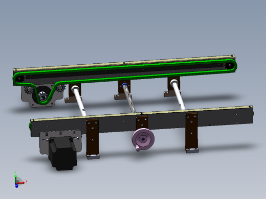 0.8米0.5米带式输送机