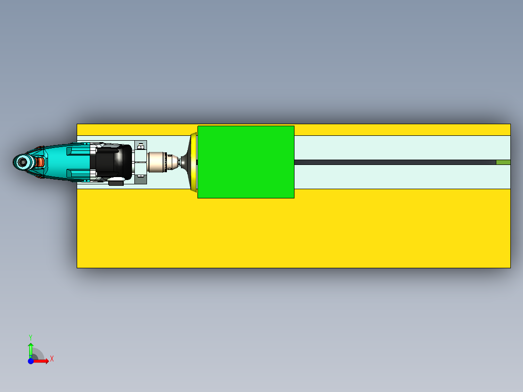 B3003574-圆盘砂光机（DIY）前视图