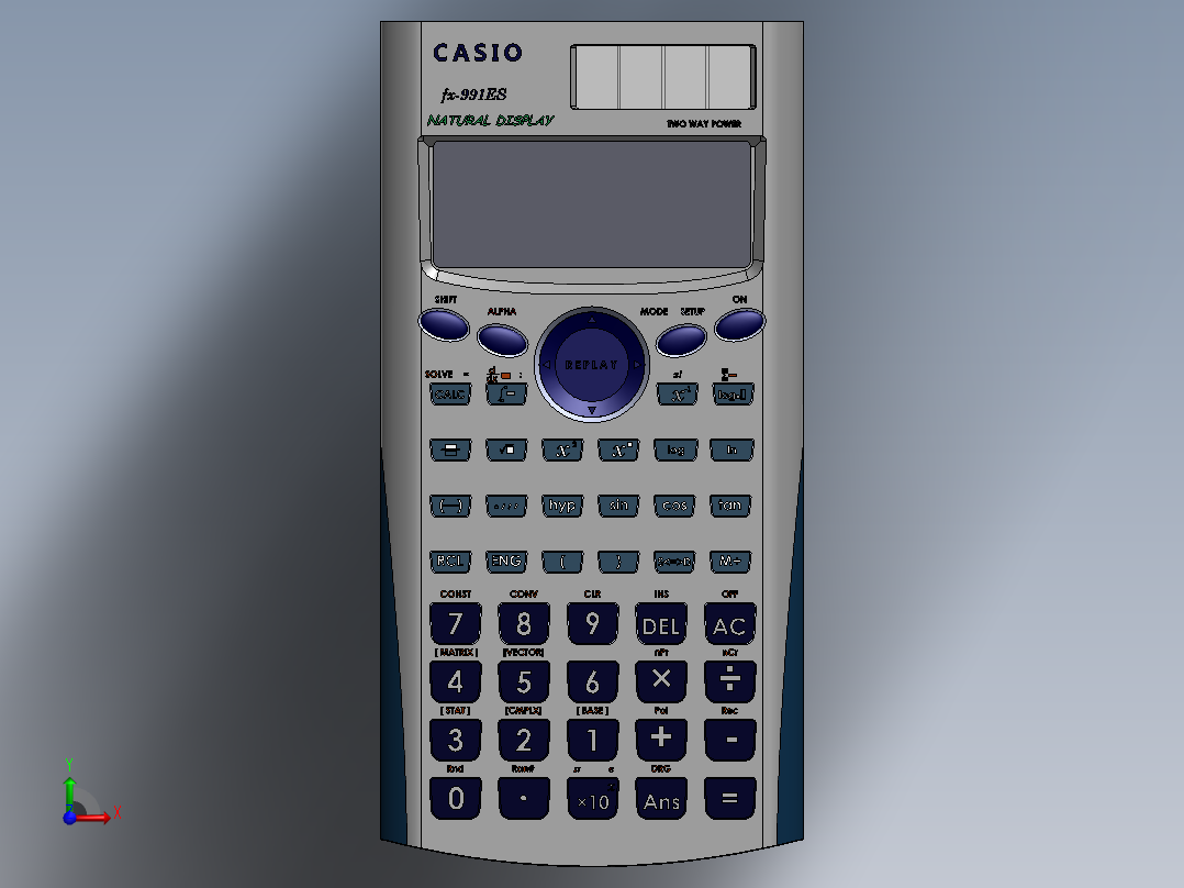 计算器(5)前视图