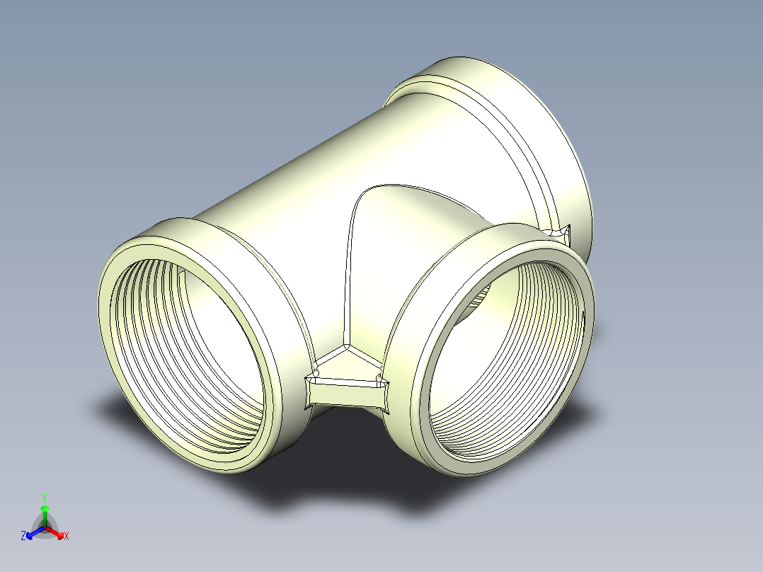 B3004450-螺纹三通配件