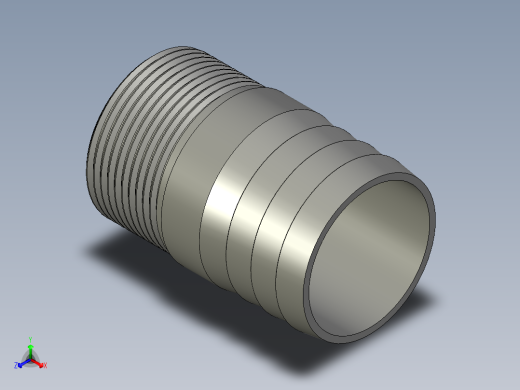 螺纹管水管接头-直通 DN32