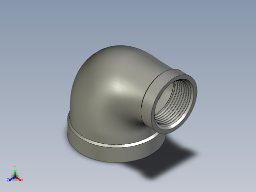 螺纹管弯头-异径内丝 DN32-DN20