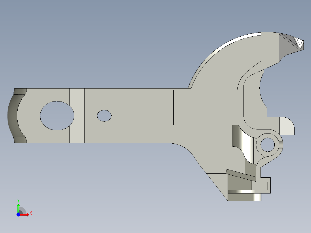 17型钩体修改前视图
