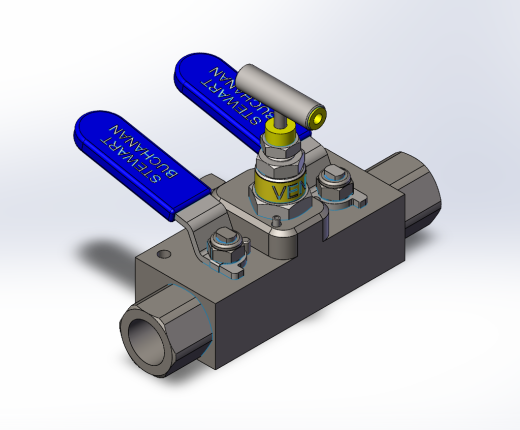 BVN-DBBV直列式双截止阀和放气阀模型缩略图