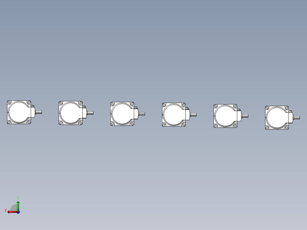 EAC6系列电动推杆--1032440--50后视图