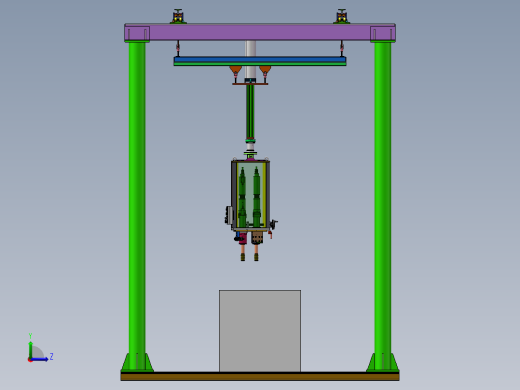 汽车驱动桥螺栓锁紧设备左视缩略图
