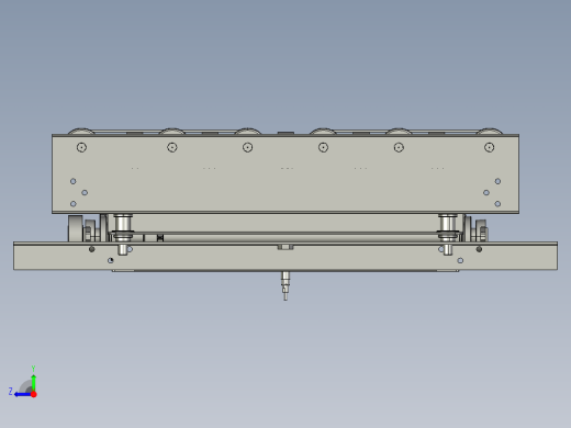 双向移载机640-740试制模型右视缩略图