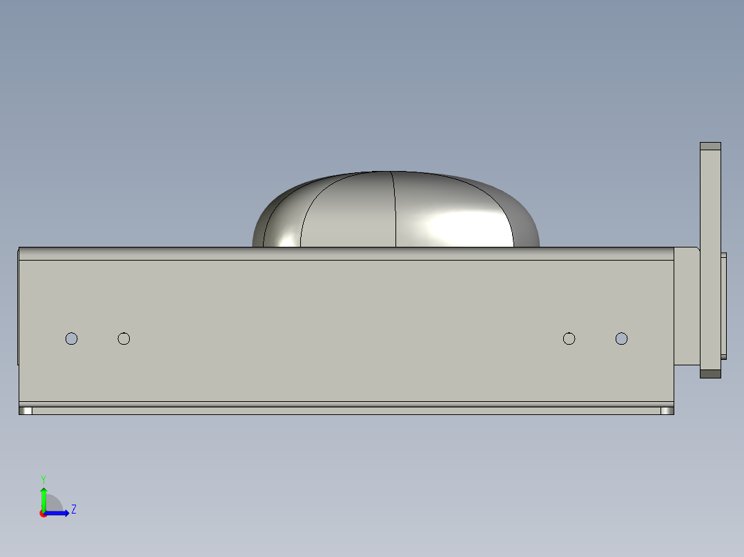 010800键盘鼠标组件-LXYC-BOSS左视图