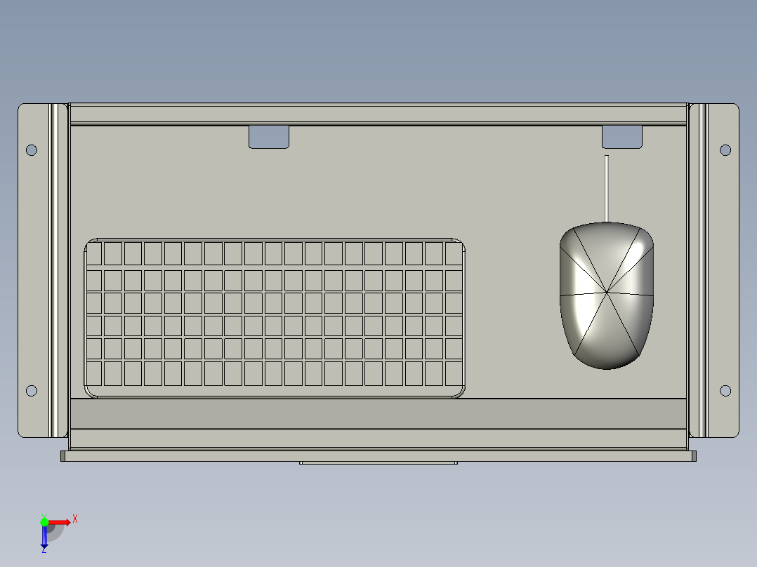 010800键盘鼠标组件-LXYC-BOSS俯视图