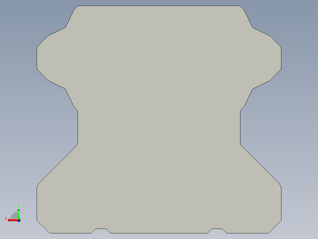 滑轨HGL30CA-1400后视图