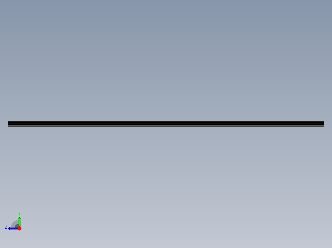 滑轨HGL30CA-1400右视图