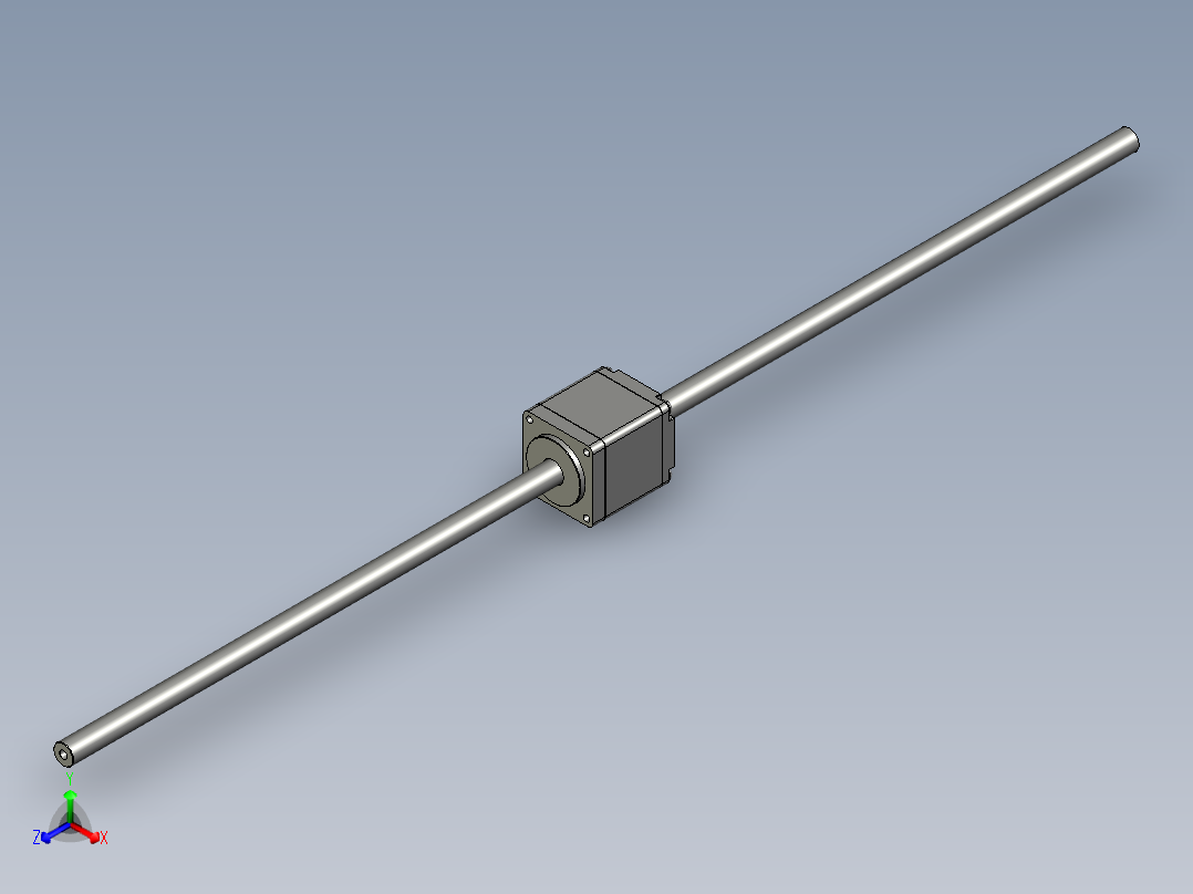 双轴电机28HB3302K主视图