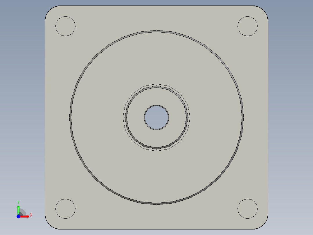 双轴电机28HB3302K前视图