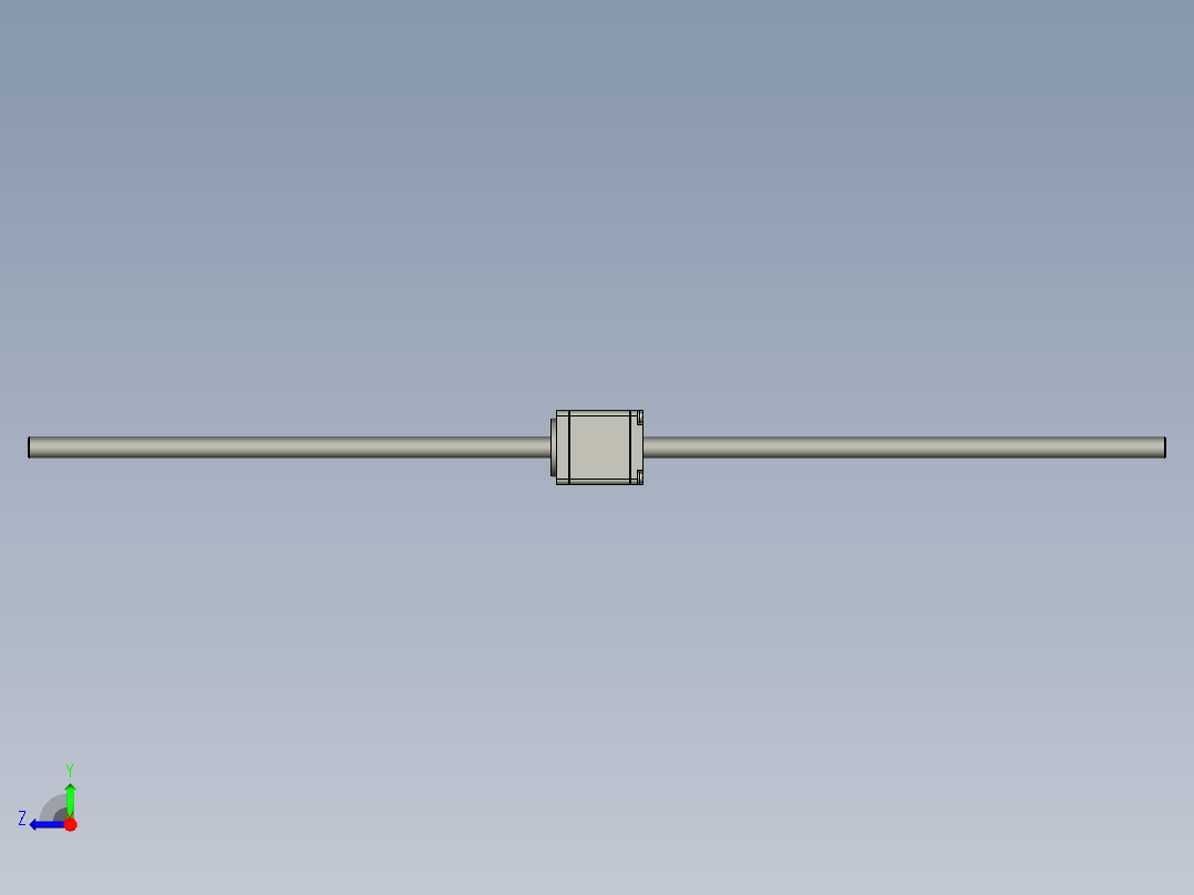 双轴电机28HB3302K右视图