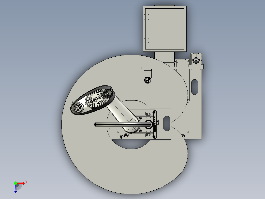 触头上料俯视图