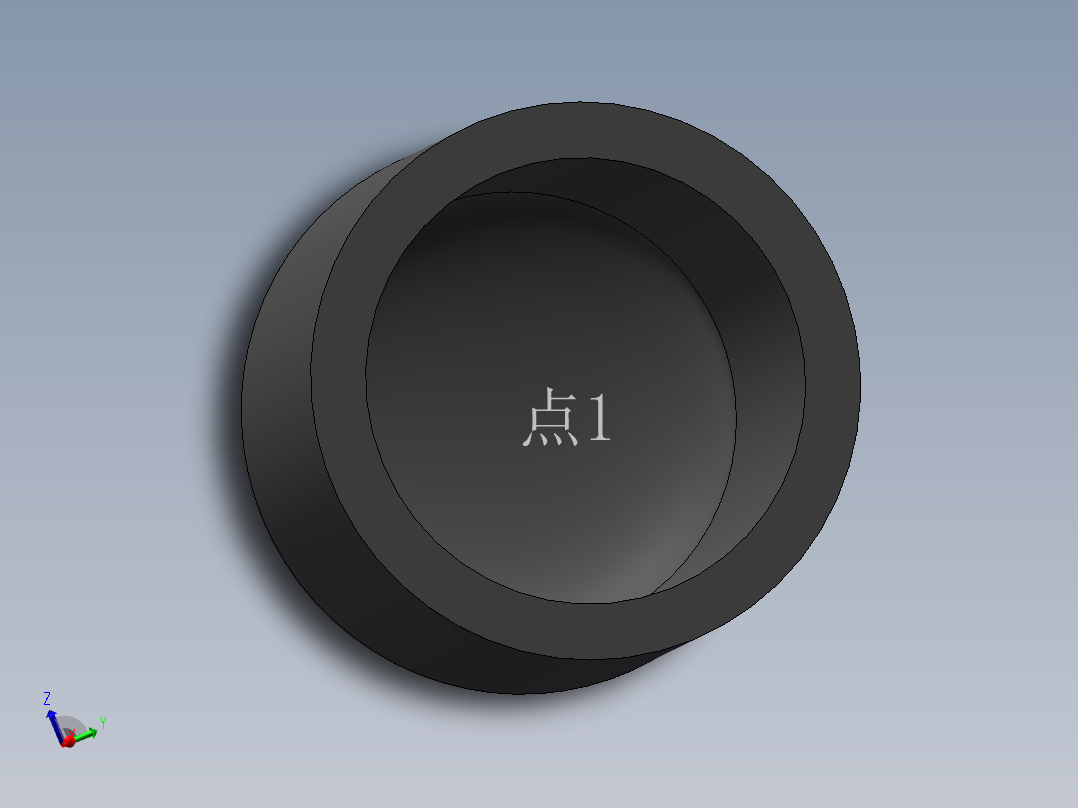 U-PVC CAP DN25主视图