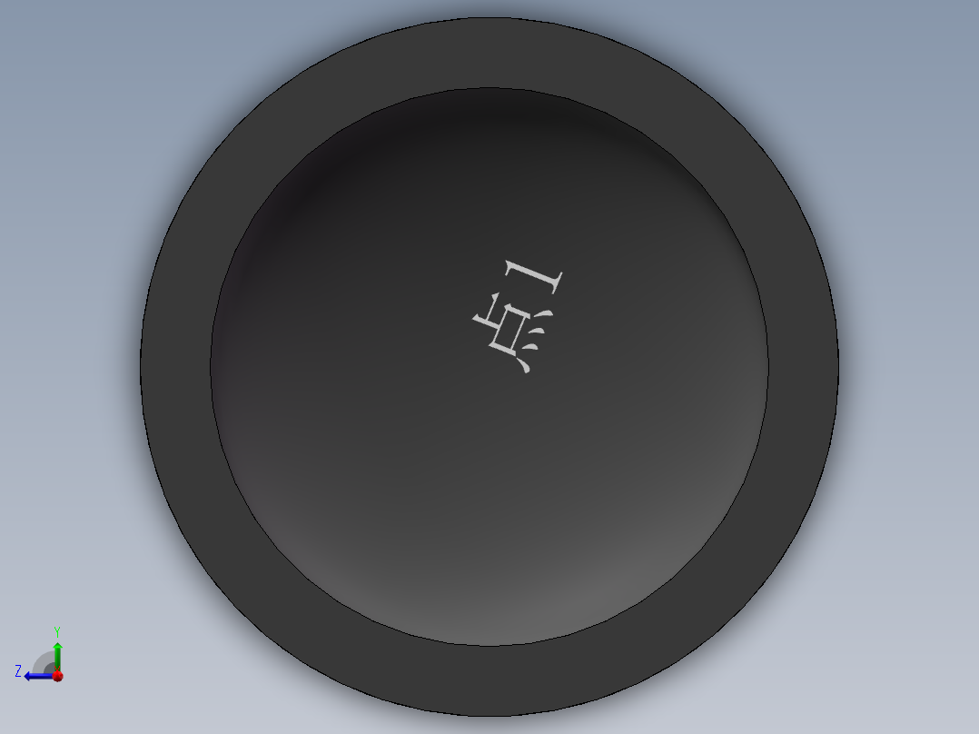 U-PVC CAP DN25右视图