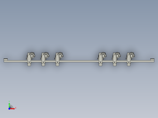 JCK700-5001爪子总装图400X2型双缸480六爪95X3前视缩略图