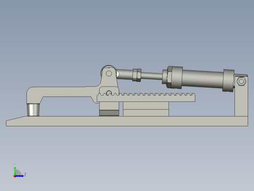 JCK700-5001爪子总装图400X2型双缸480六爪95X3左视缩略图