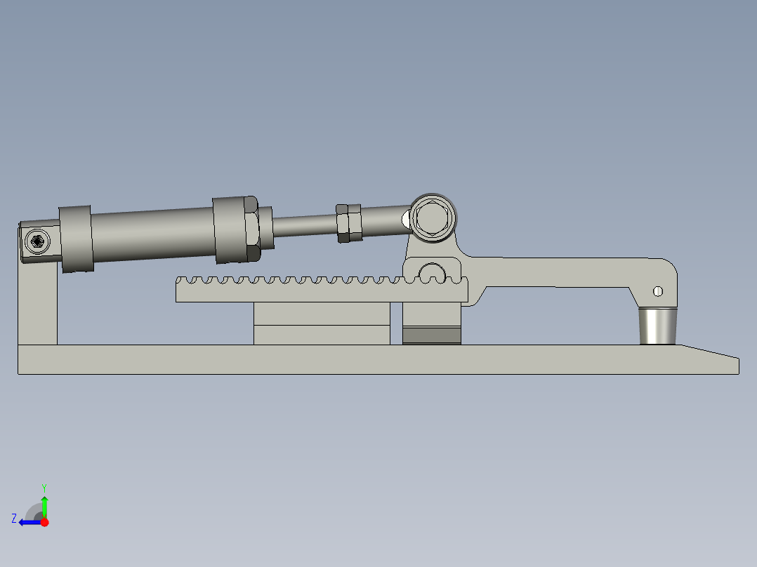 JCK700-5001爪子总装图400X2型双缸480六爪95X3右视图