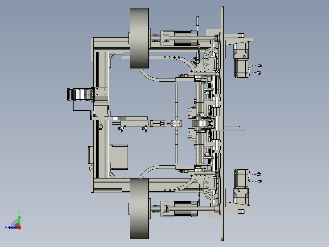 TYKH-02-卡簧轴承模块右视图