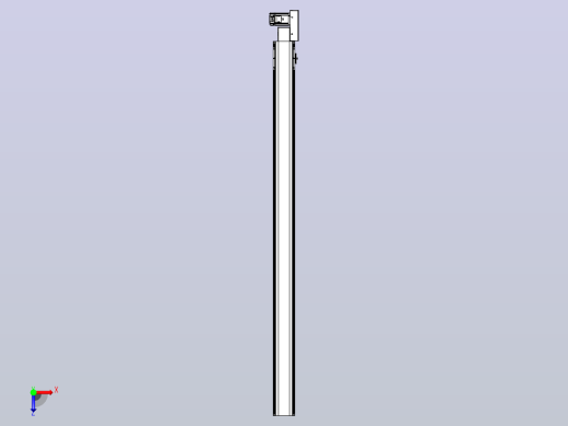 皮带直线轴半封闭可选导轨TPA-HNB-105D-90-L1600-ML-C-P20-N3俯视缩略图