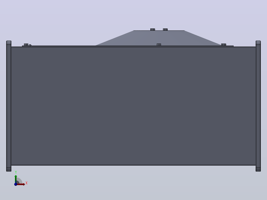 EKRB600×300A1方形管道风机[EKRB600×300A1]前视图