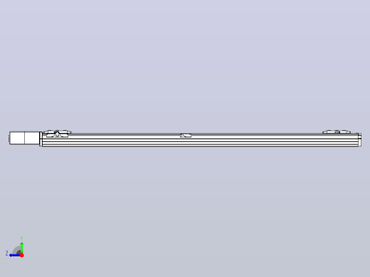 皮带直线轴双滑块型TPA-GCBS-80-P60-L600-QR-M20-N3右视缩略图