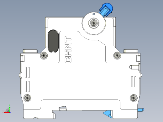 NXB-63 3P小型断路器三维模型202307后视缩略图