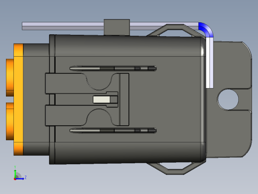 熔断器座 6-10mm² 带 ATO 熔断丝左视缩略图