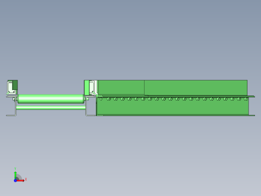滚轮条可动导轨前视缩略图