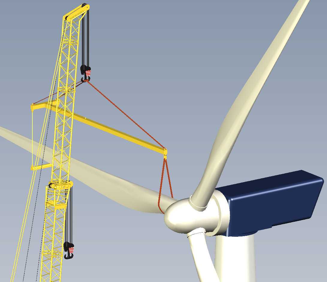 大风车装配起重机