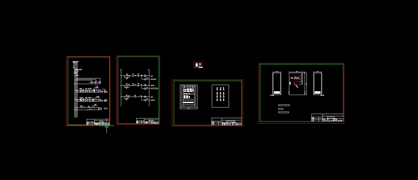 双面水帘柜技术图纸套双面水帘柜水濂柜技术图