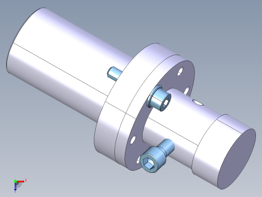 水泵电机和轴的链接俯视缩略图