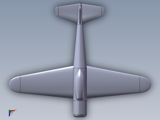 飞机俯视缩略图