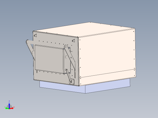 淬火炉详细3D图纸 E106