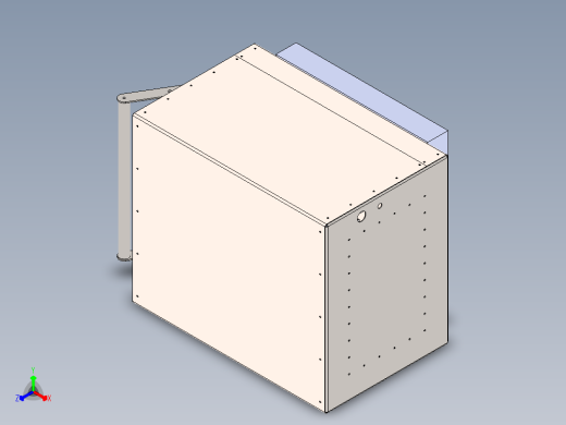 淬火炉详细3D图纸 E106正等轴测缩略图