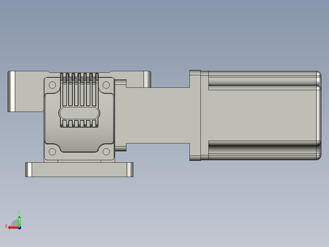 JD45C同步带模组 (1)后视图