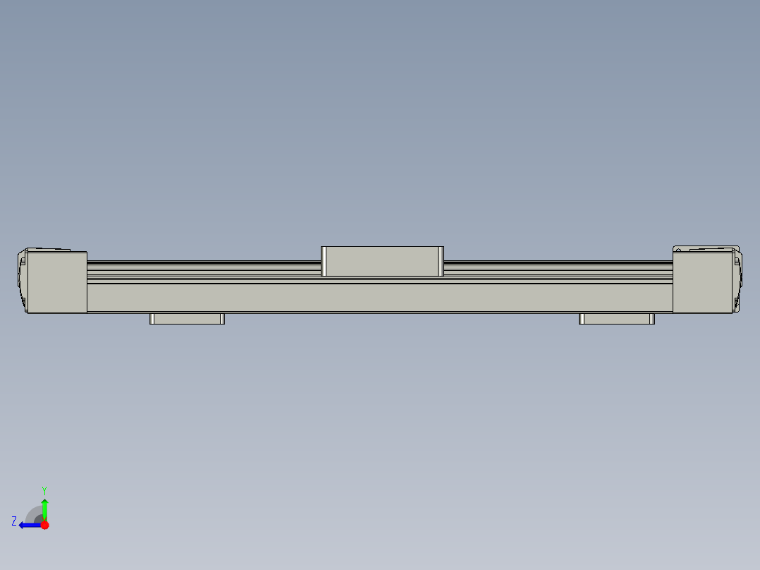 JD45C同步带模组 (1)右视图