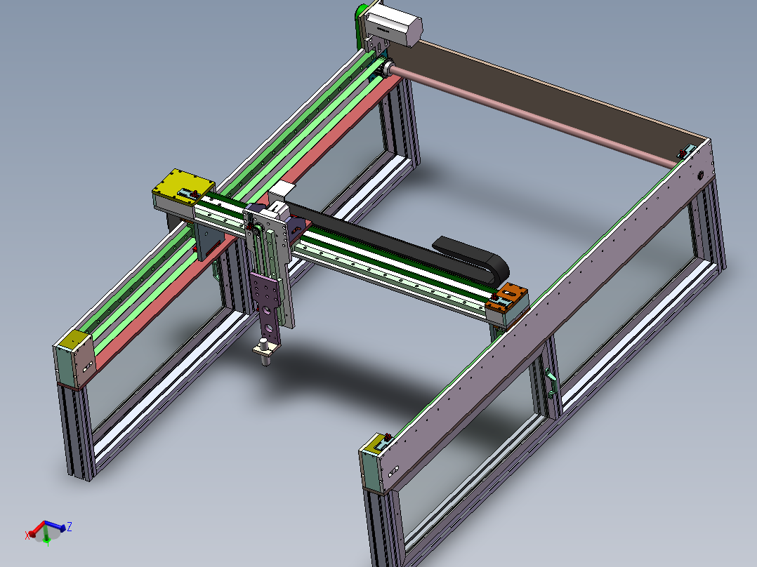大型LED灯生产线带锁螺丝机及下料搬运机械手自动化生产线体