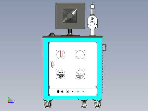 激光打标机设备左视缩略图
