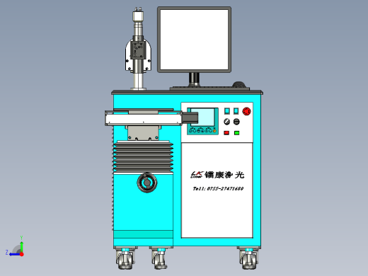 激光打标机设备右视缩略图
