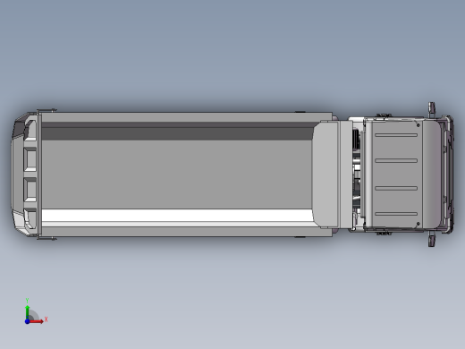 3-自卸式卡车 3D模型 3d模型图纸前视缩略图