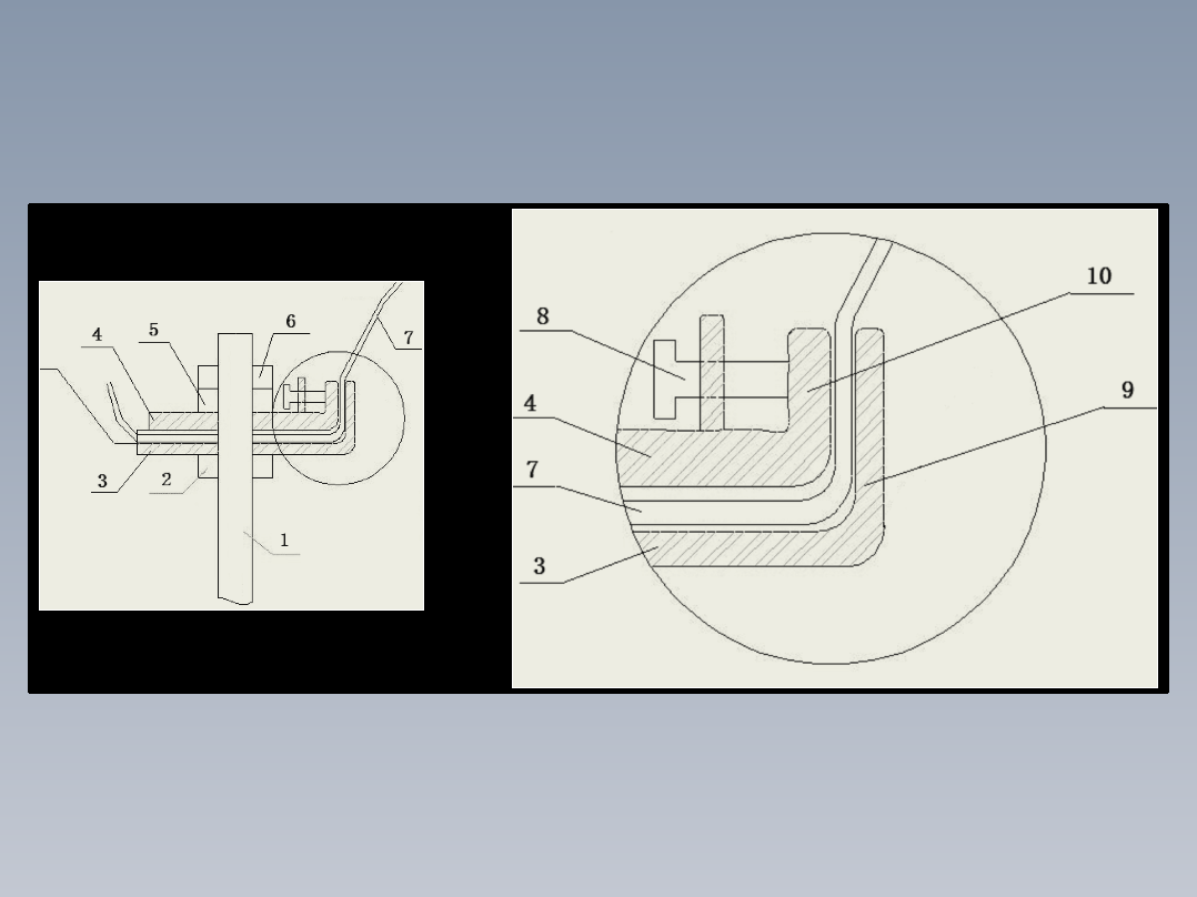 侧压橡胶坝锚固装置