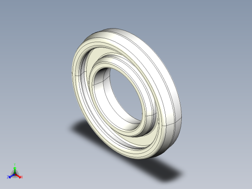 型材-KJN DAMPING RING FOR _0 HINGED FOOT 3842529024正等轴测缩略图