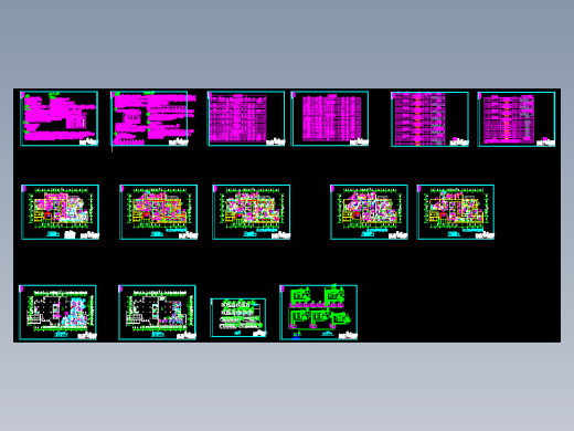 某市人民医院洁净手术室空调及自控图纸