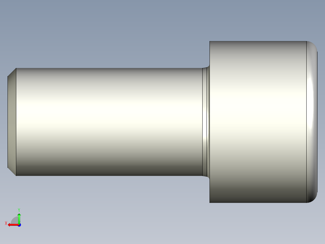 螺钉-DIN_912-M16x30.stp后视图