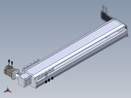 东锦同步带传动-直线滑台模组DH210B-L150-S850-BL-P750W-C3