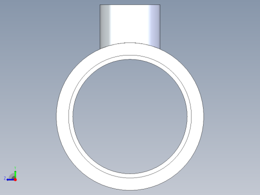 CPVC管件02-Sch80_ReducingTee_SxSxS_9801-247_2in x 0.5in右视缩略图