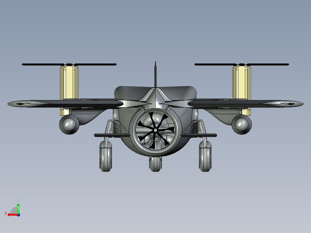 托米的鱼鹰后视图